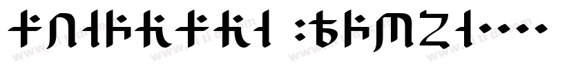 AFDiwaOT Light字体转换